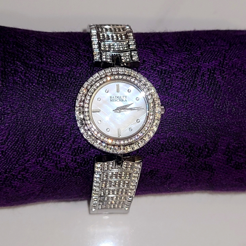 Badgley MischkaBA/1371 Silver tone Women's Watch